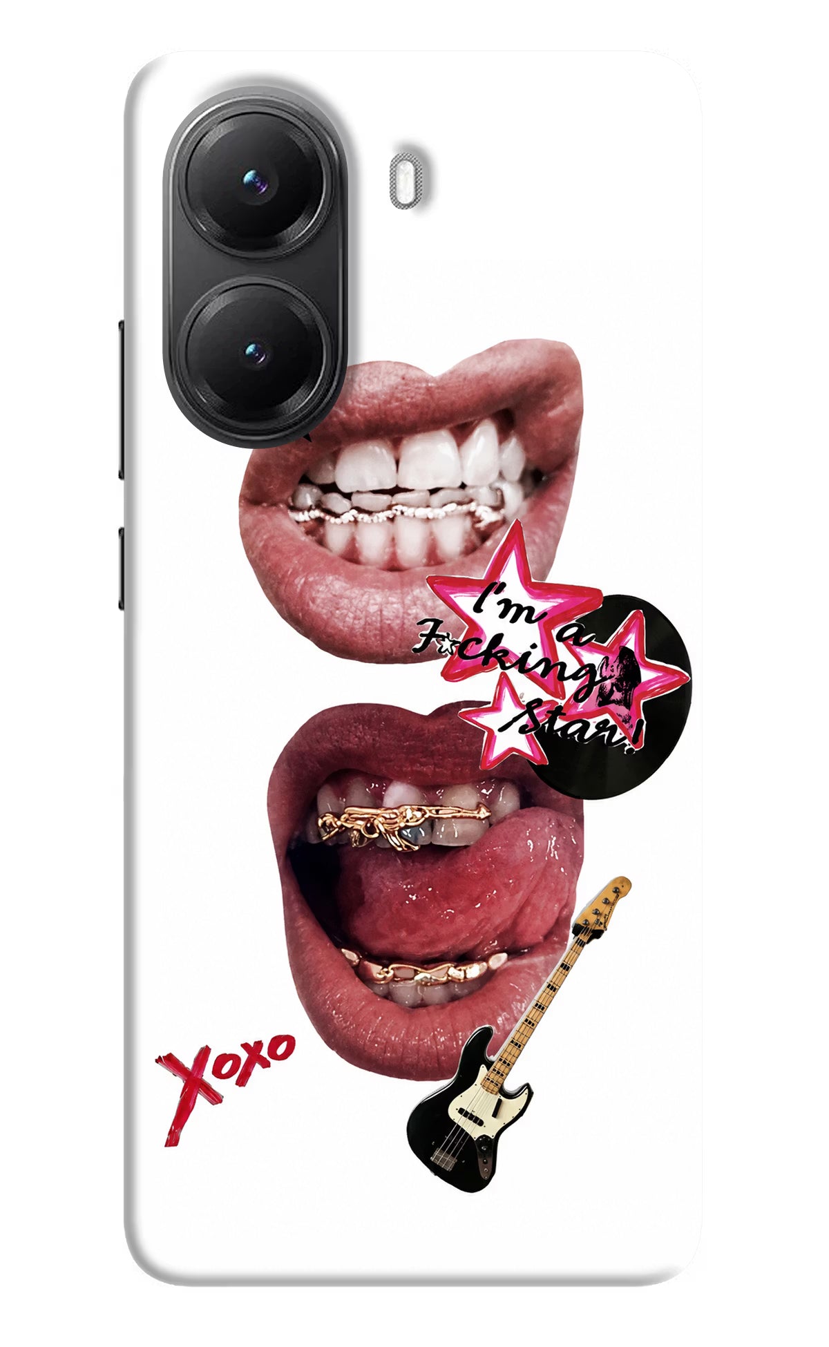 Rockstar POCO X7 Pro 5G Back Cover Hard Case - Hello Swanky