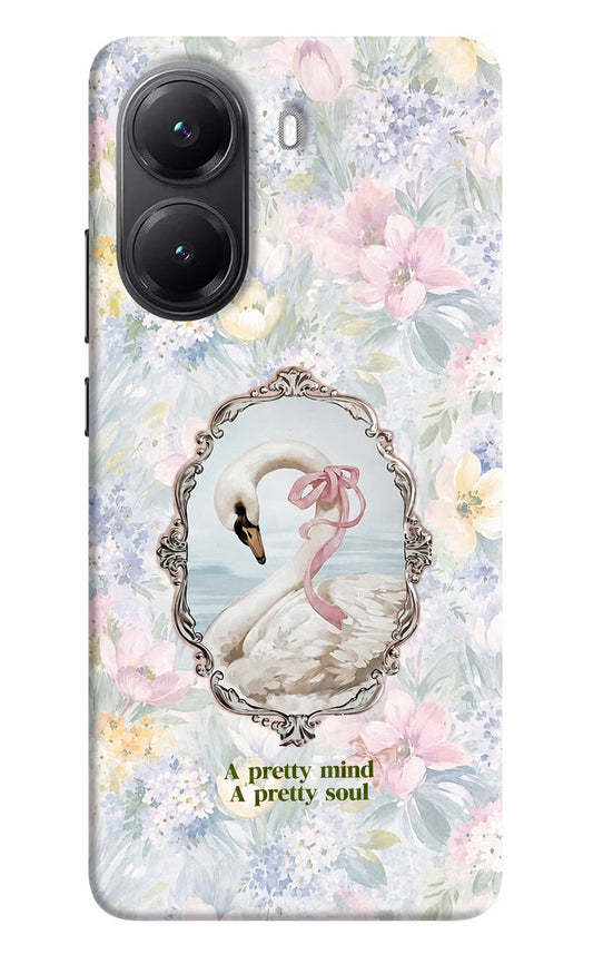 Pretty Mind Pretty Soul POCO X7 Pro 5G Back Cover Hard Case - Hello Swanky