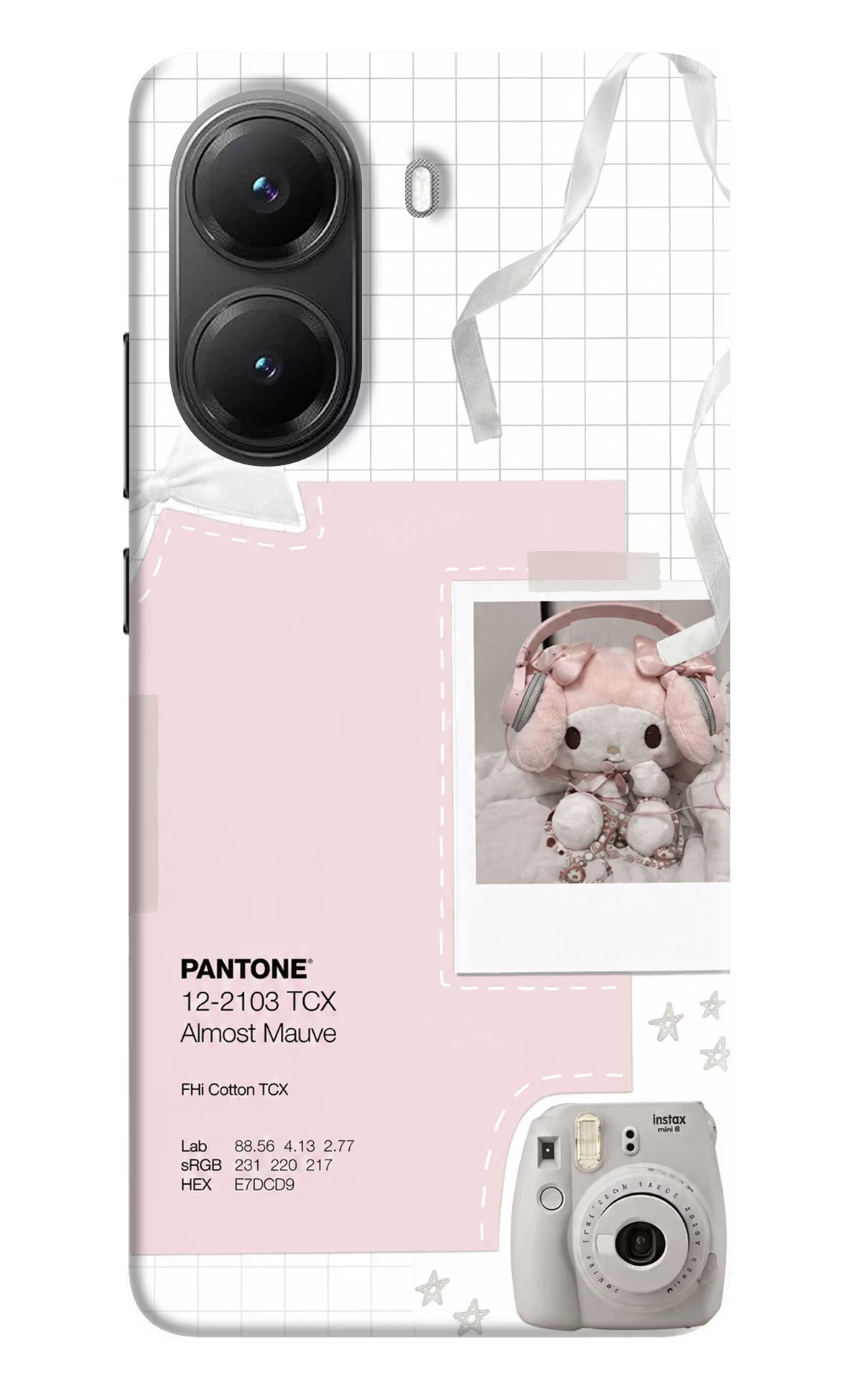 Pantone Asthetic POCO X7 Pro 5G Back Cover Hard Case - Hello Swanky