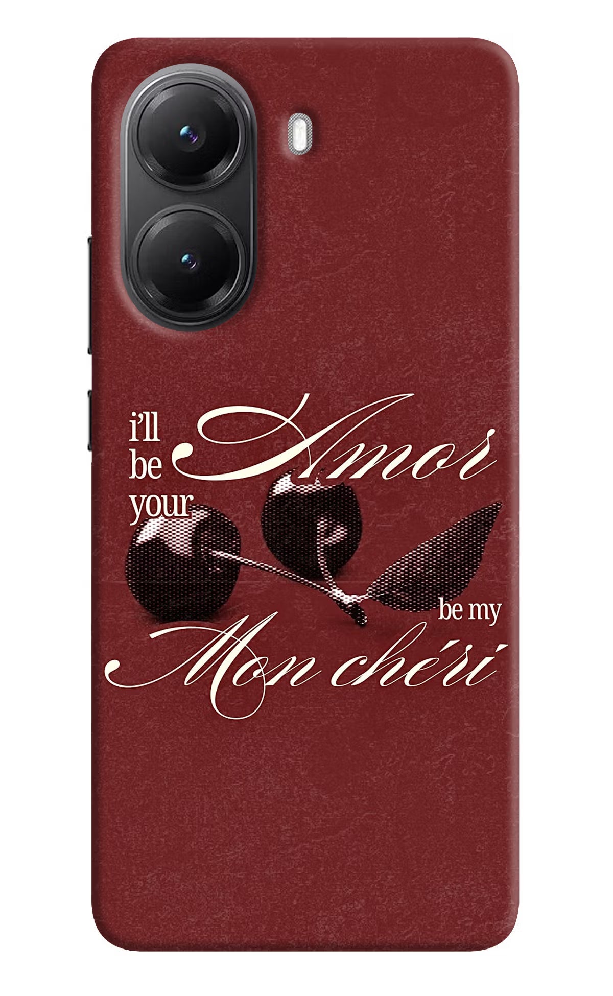 Velvet Cherry POCO X7 Pro 5G Back Cover Hard Case - Hello Swanky