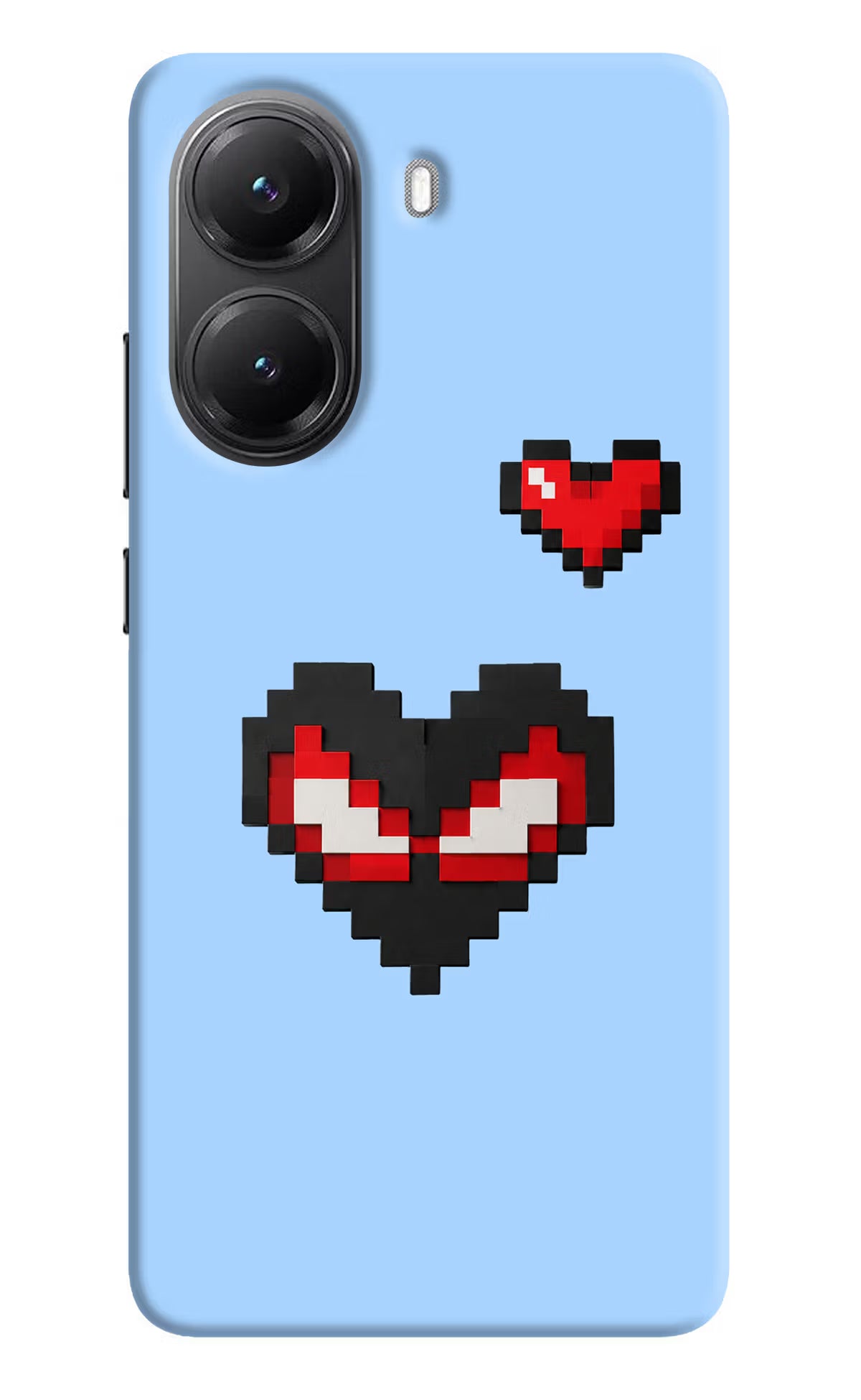 Peter Heart POCO X7 Pro 5G Back Cover Hard Case - Hello Swanky