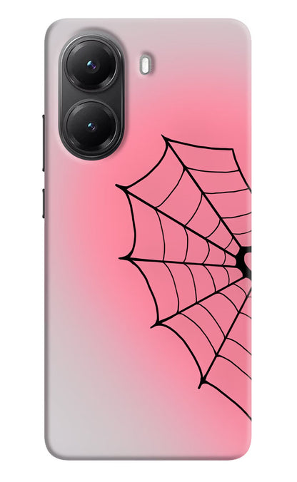 Pink Web POCO X7 Pro 5G Back Cover Hard Case - Hello Swanky