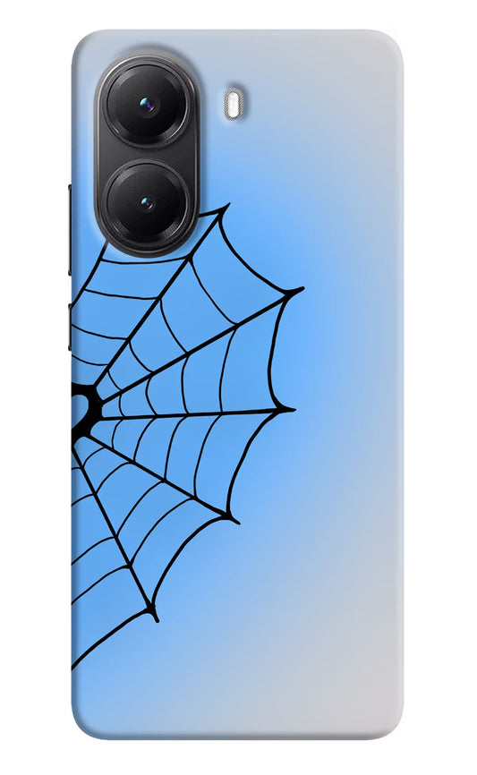 Blue Web POCO X7 Pro 5G Back Cover Hard Case - Hello Swanky
