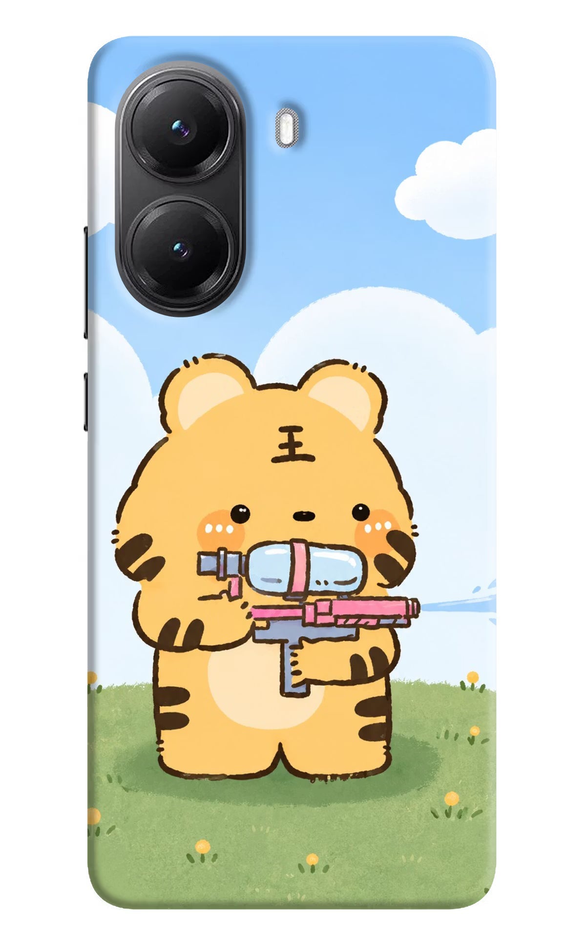 Tiger Treat POCO X7 Pro 5G Back Cover Hard Case - Hello Swanky