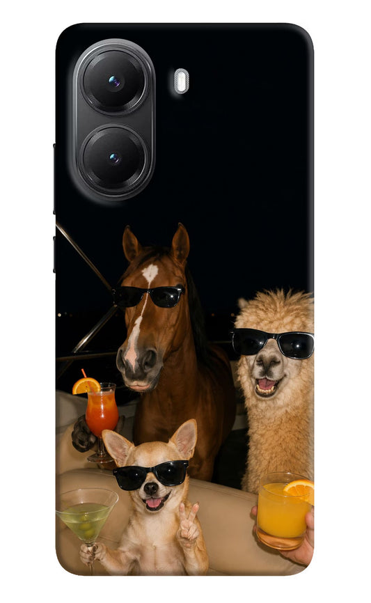Party Squad POCO X7 Pro 5G Back Cover Hard Case - Hello Swanky