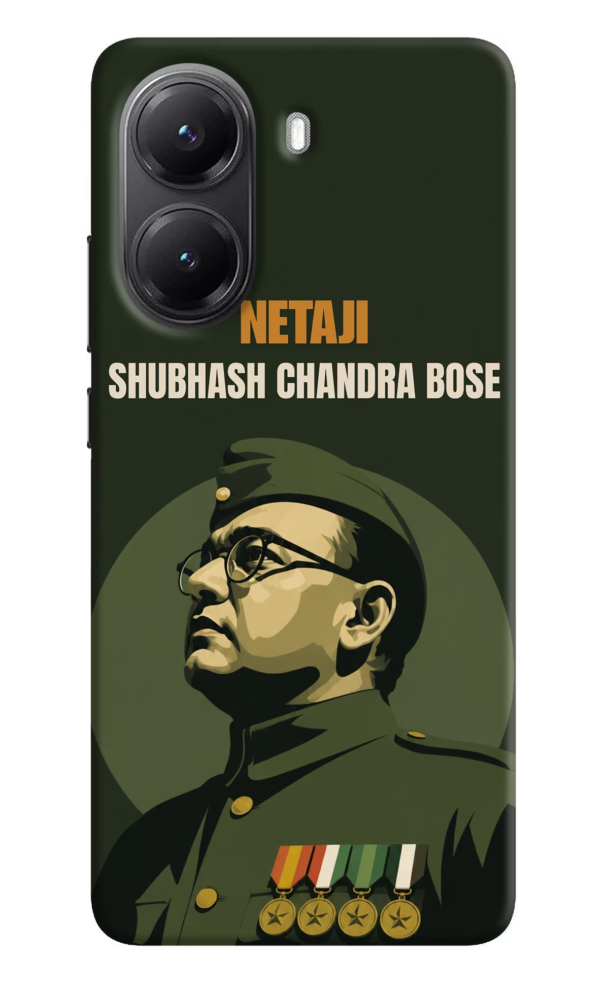 Netaji Legacy POCO X7 Pro 5G Back Cover Hard Case - Hello Swanky