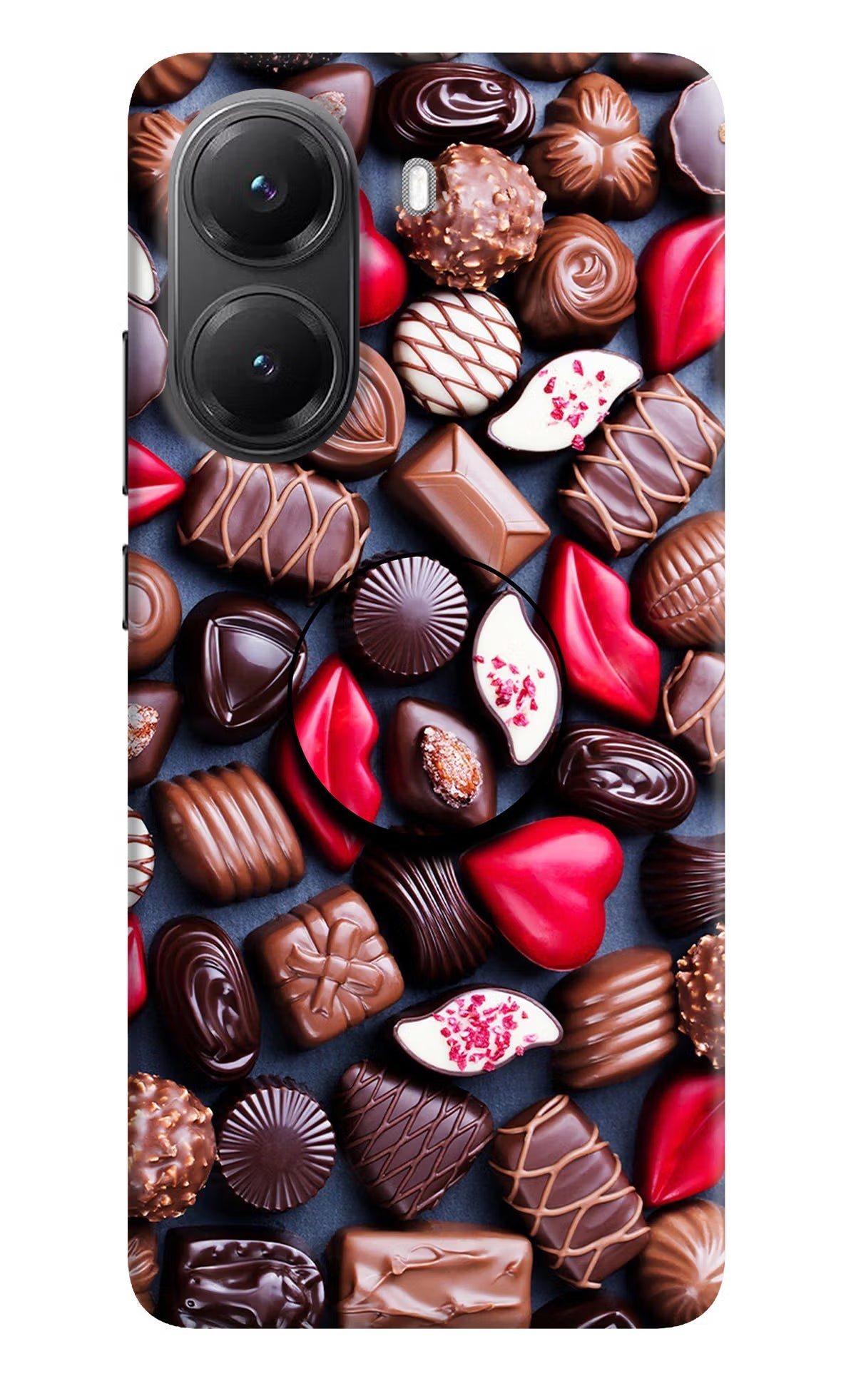 Chocolates POCO X7 Pro 5G Pop Case - Hello Swanky