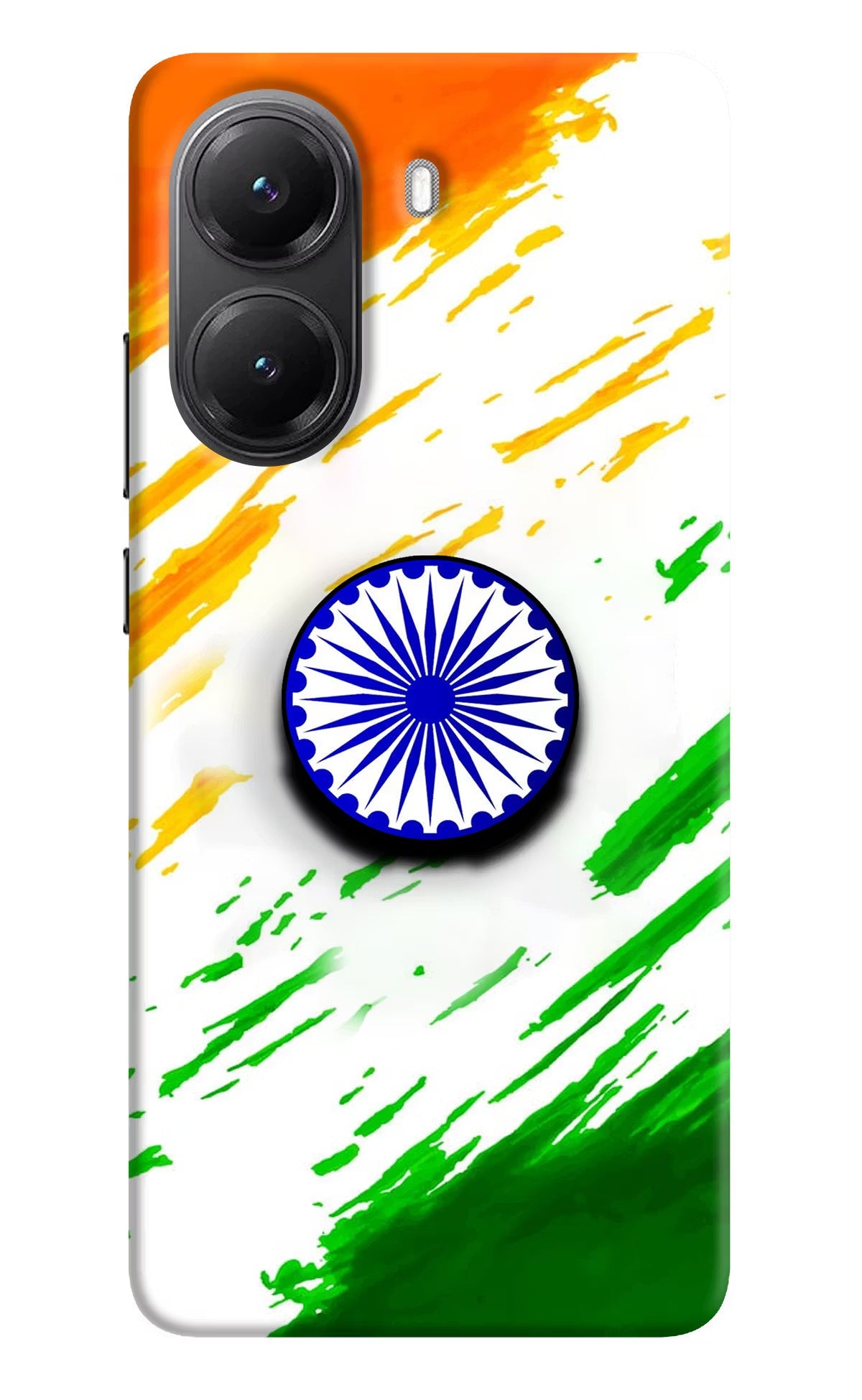 Indian Flag Ashoka Chakra POCO X7 Pro 5G Pop Case - Hello Swanky