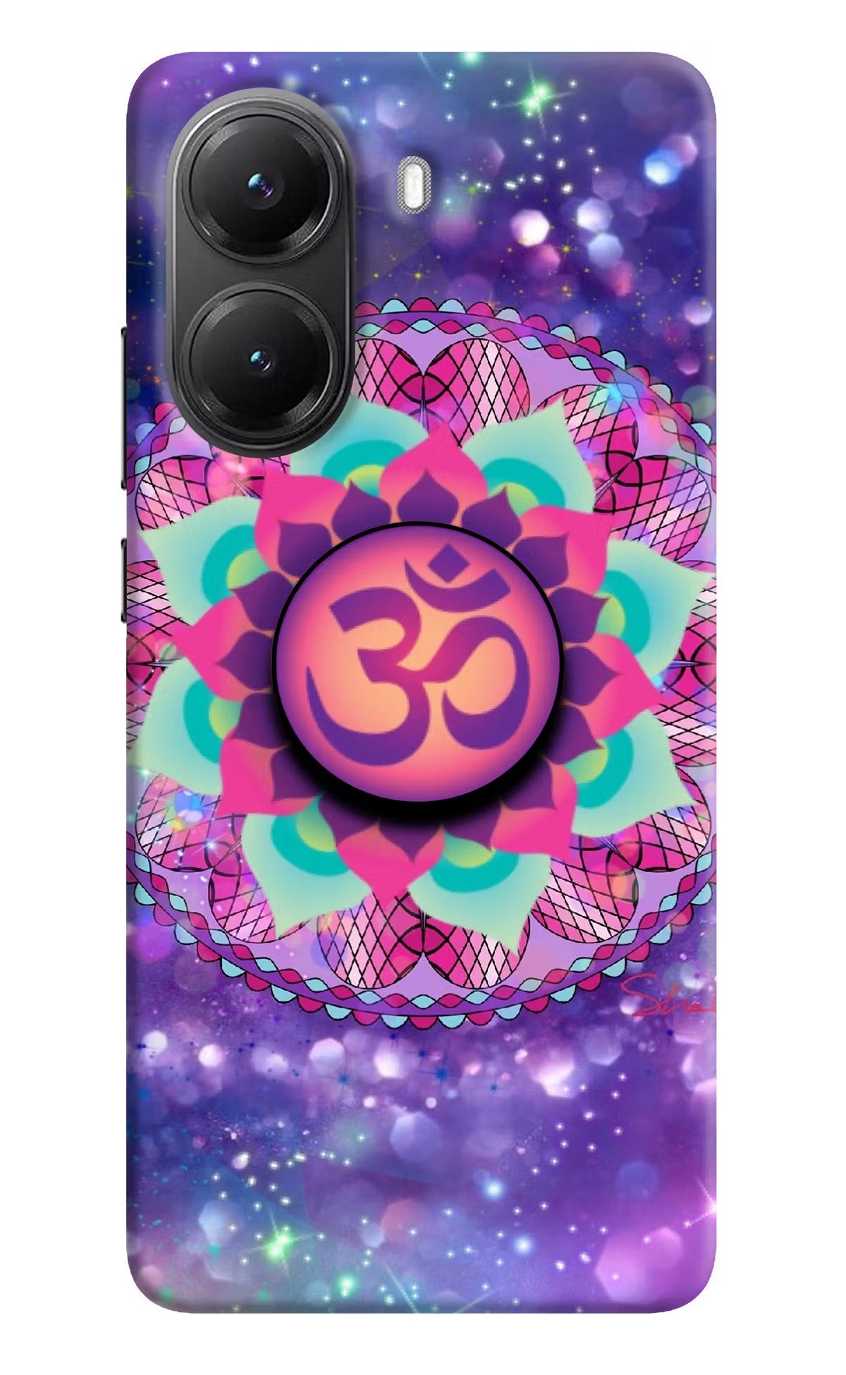 Om Purple POCO X7 Pro 5G Pop Case - Hello Swanky