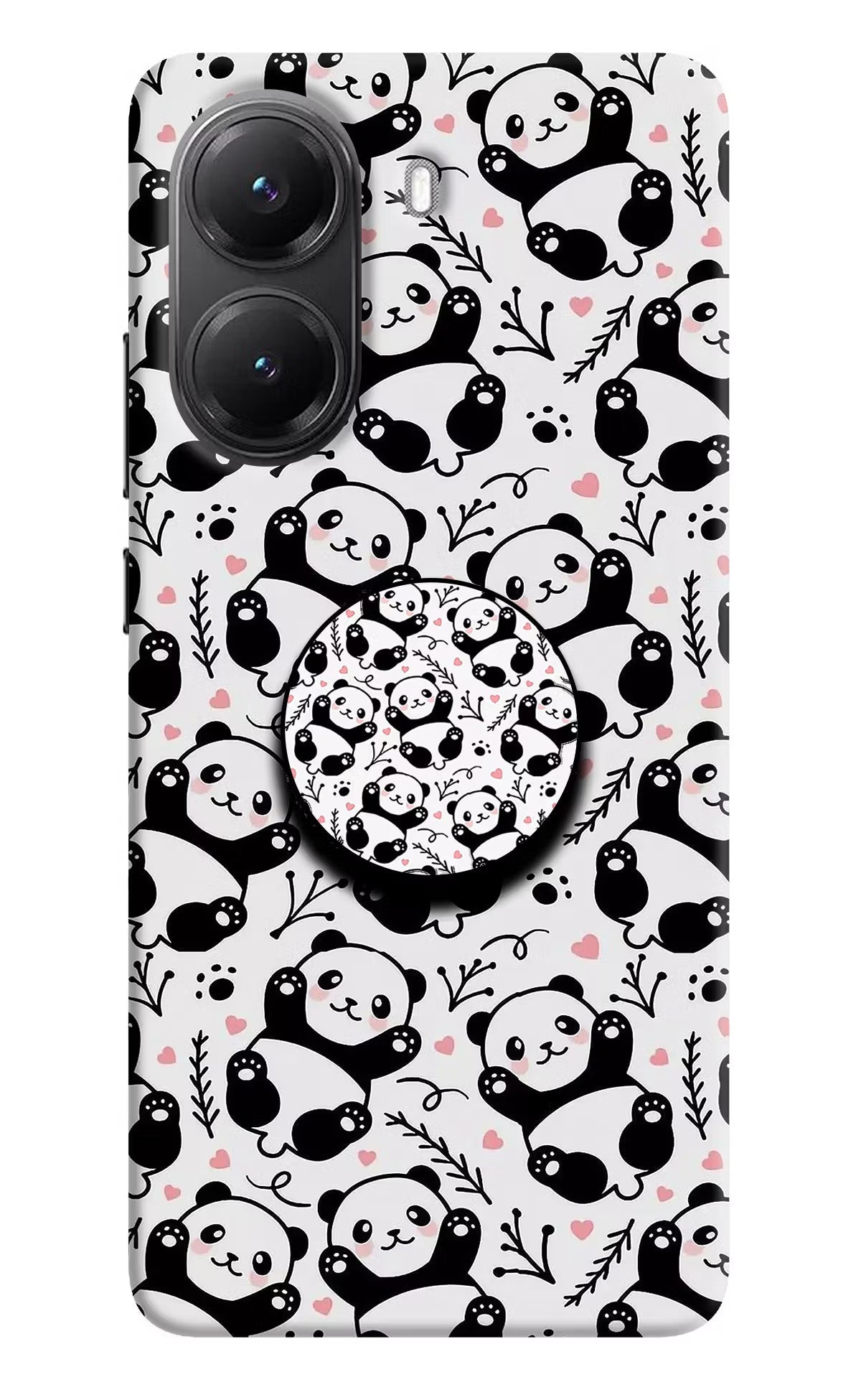 Cute Panda POCO X7 Pro 5G Pop Case - Hello Swanky