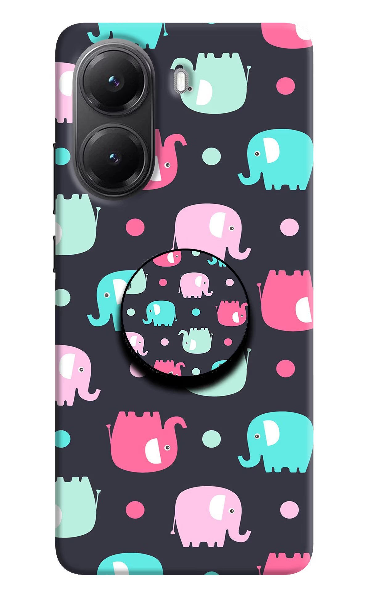 Baby Elephants POCO X7 Pro 5G Pop Case - Hello Swanky