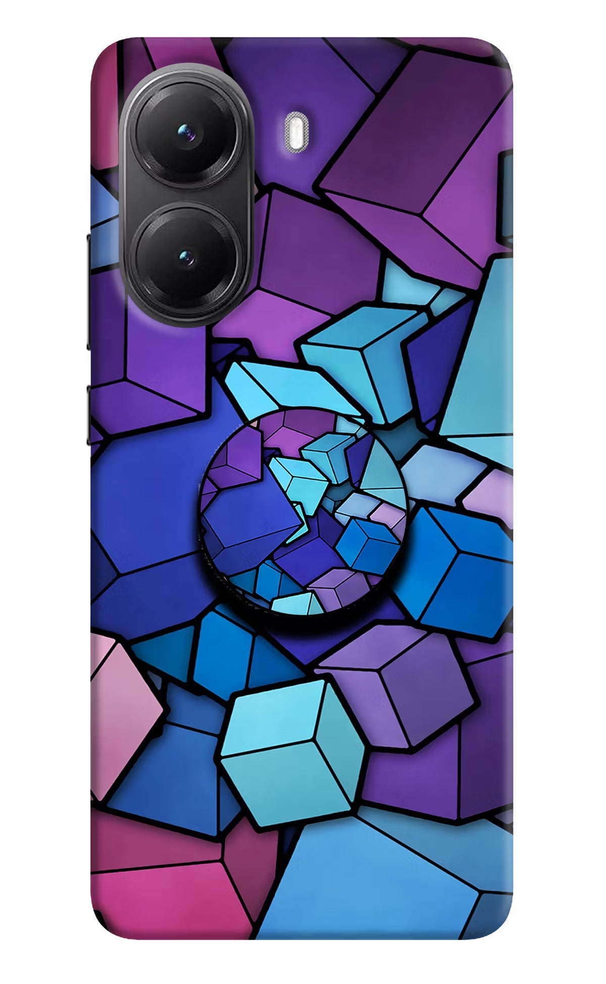 Cubic Abstract POCO X7 Pro 5G Pop Case - Hello Swanky