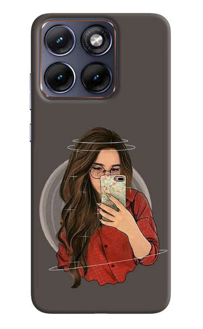 Selfie Queen Moto Edge 70 Fusion Back Cover Hard Case - Hello Swanky