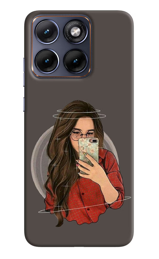 Selfie Queen Moto Edge 70 Fusion Back Cover Hard Case - Hello Swanky