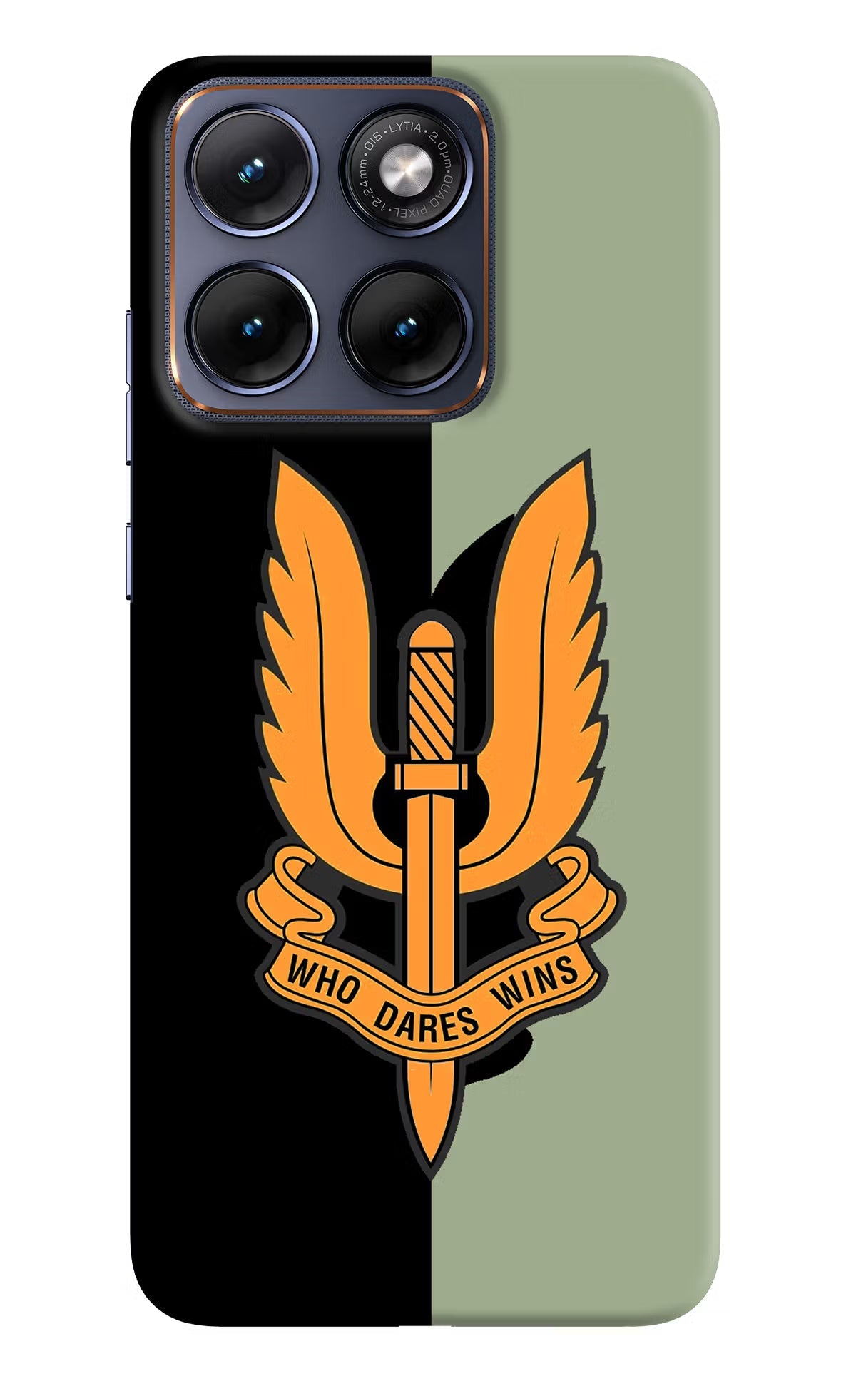 Balidan Logo Moto Edge 70 Fusion Back Cover Hard Case - Hello Swanky