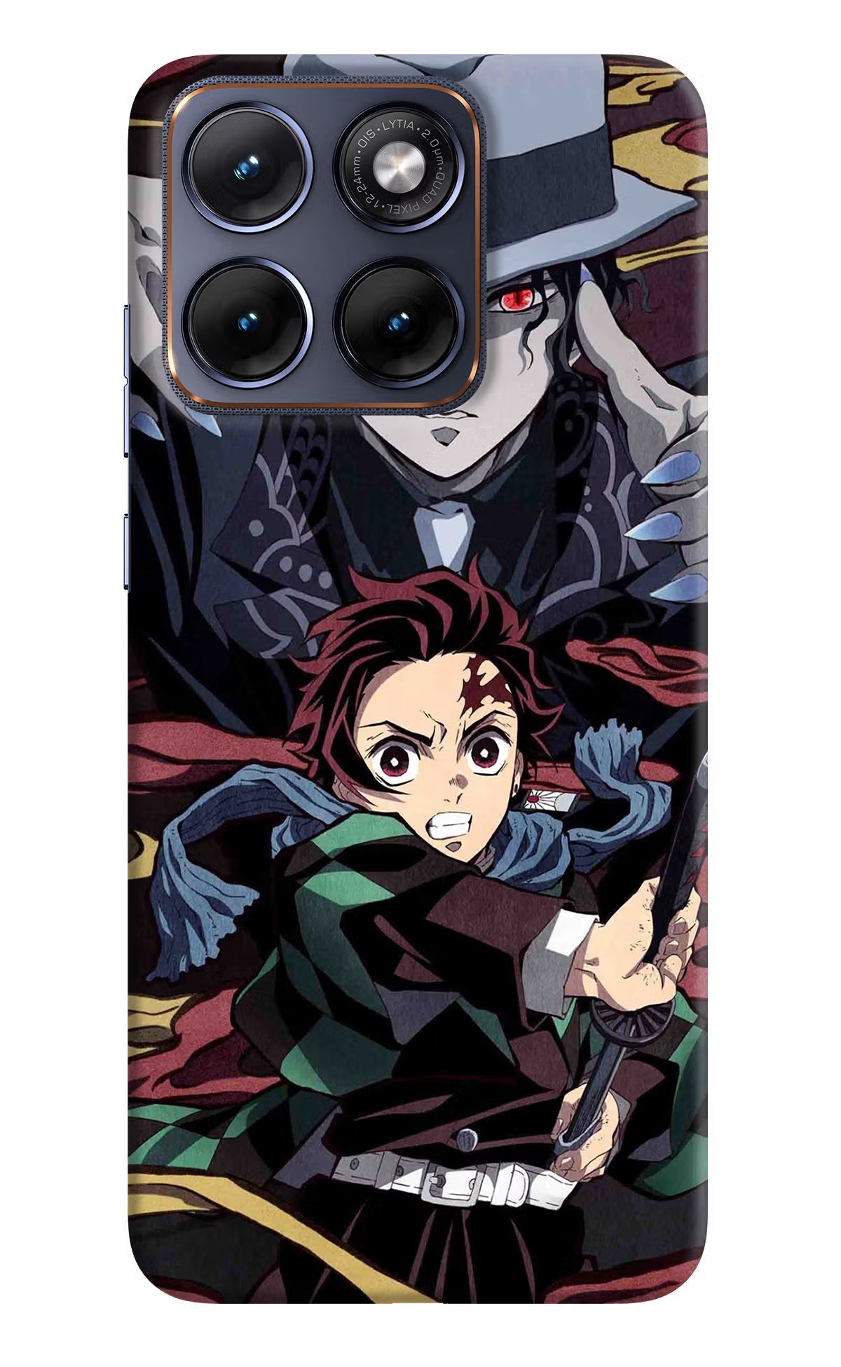 Demon Slayer Moto Edge 70 Fusion Back Cover Hard Case - Hello Swanky