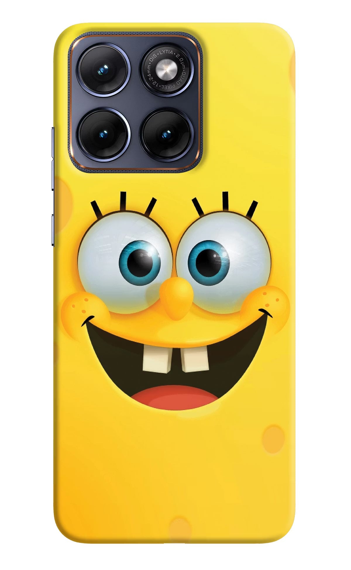 Sponge 1 Moto Edge 70 Fusion Back Cover Hard Case - Hello Swanky
