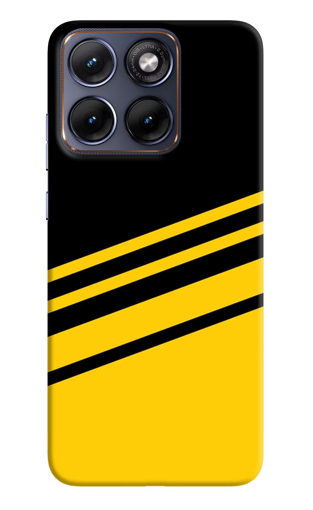 Yellow Shades Moto Edge 70 Fusion Back Cover Hard Case - Hello Swanky