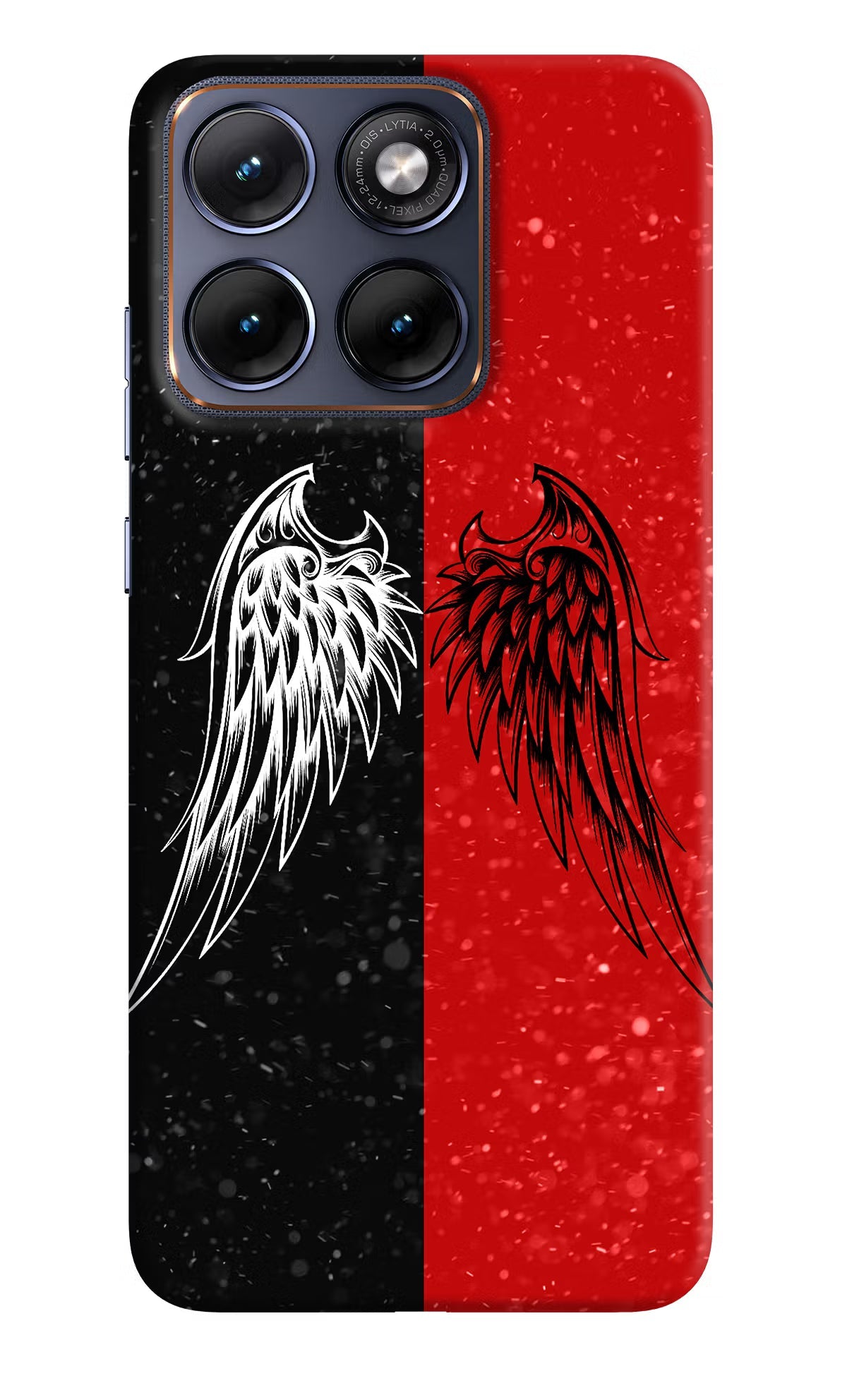 Wings Moto Edge 70 Fusion Back Cover Hard Case - Hello Swanky