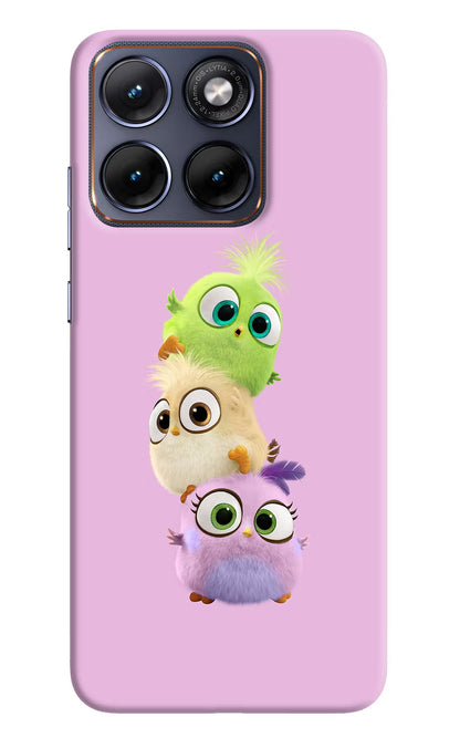 Cute Little Birds Moto Edge 70 Fusion Back Cover Hard Case - Hello Swanky