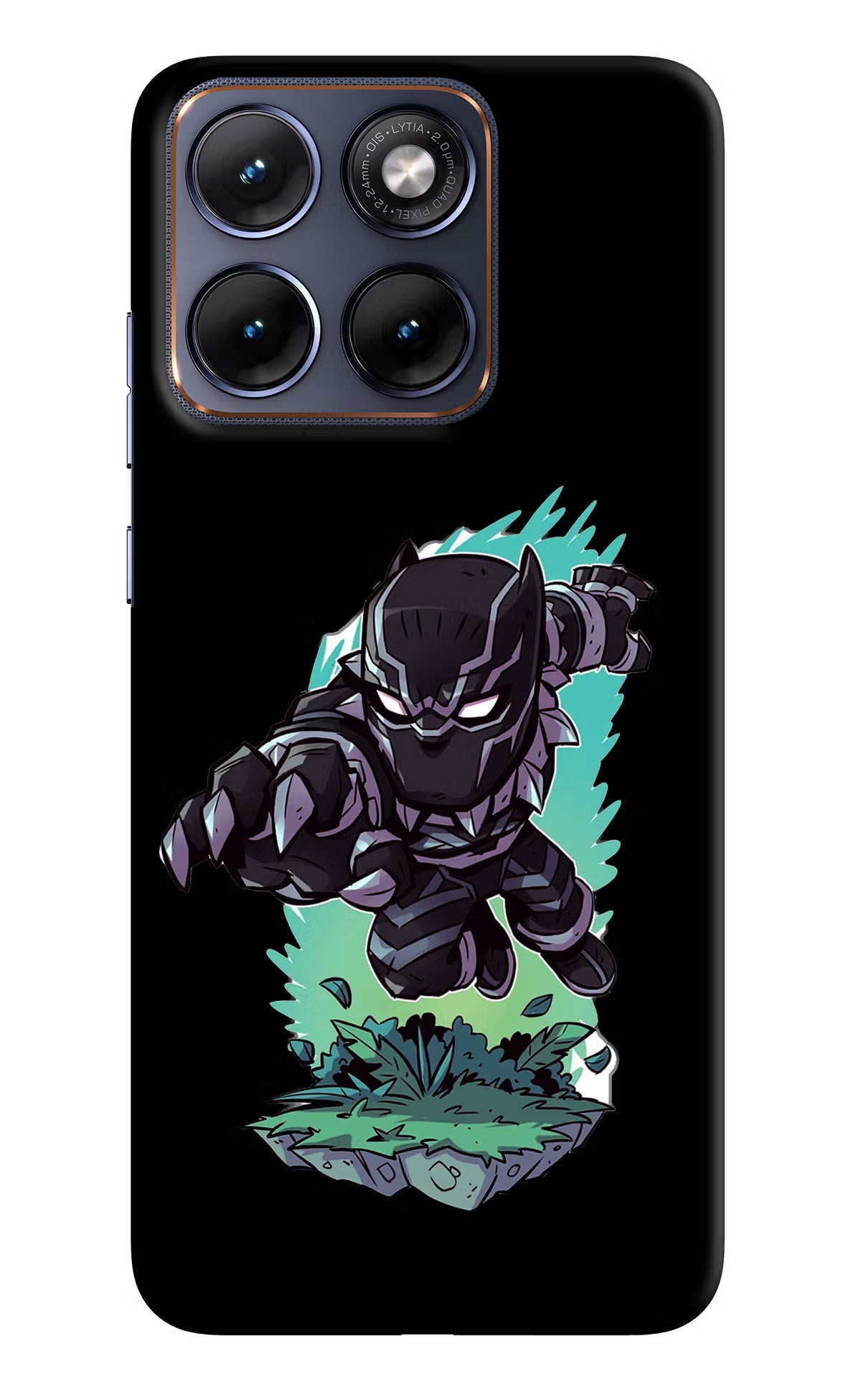 Black Panther Moto Edge 70 Fusion Back Cover Hard Case - Hello Swanky