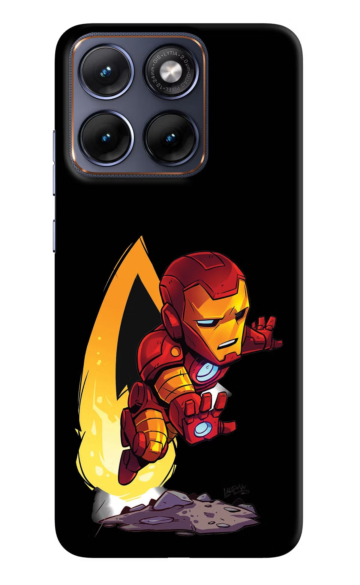 IronMan Moto Edge 70 Fusion Back Cover Hard Case - Hello Swanky