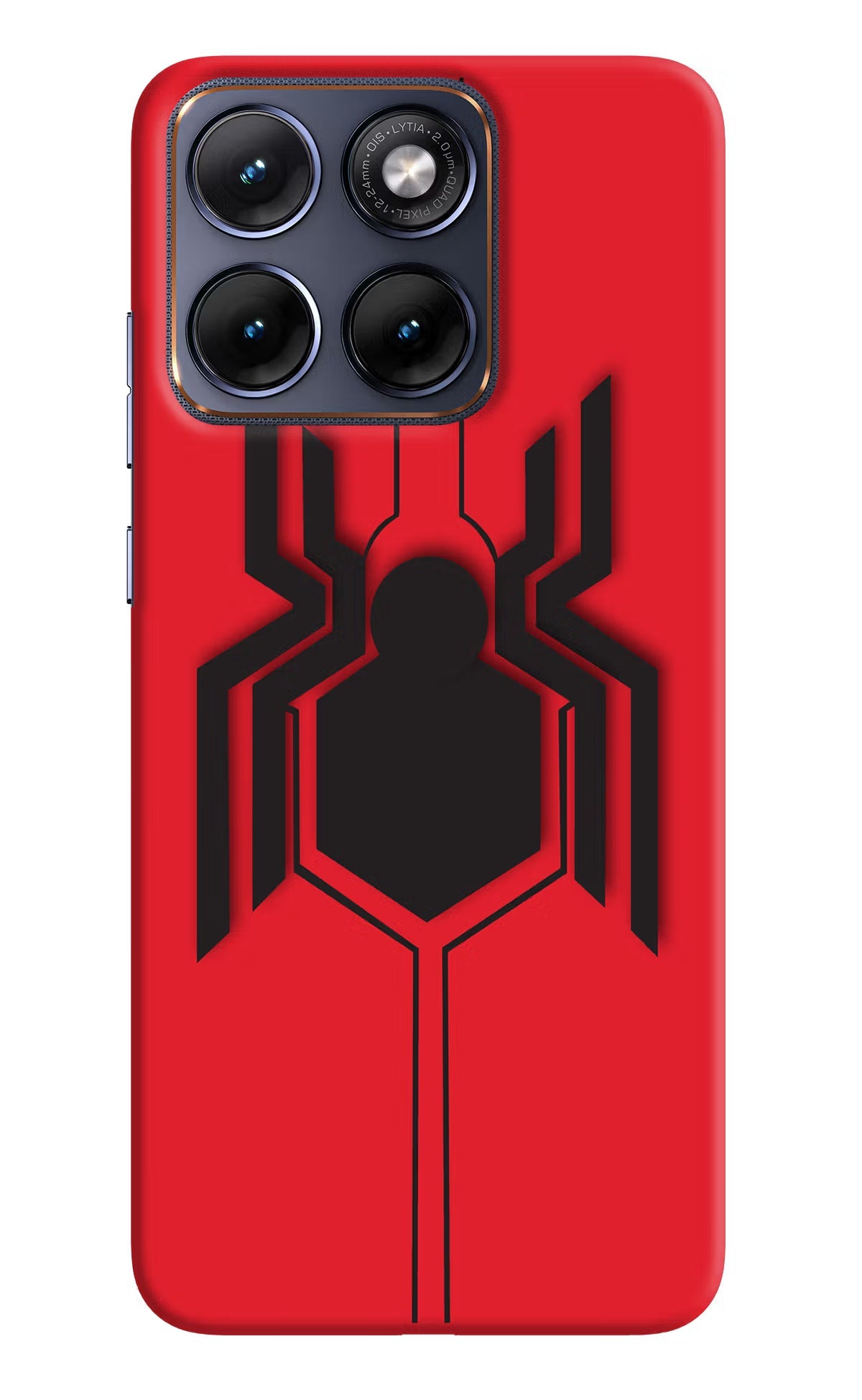 Spider Moto Edge 70 Fusion Back Cover Hard Case - Hello Swanky