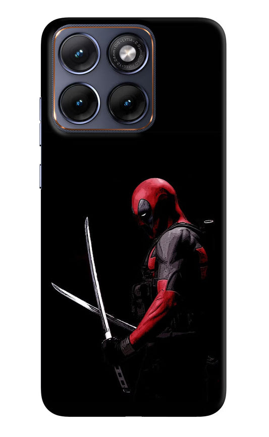Deadpool Moto Edge 70 Fusion Back Cover Hard Case - Hello Swanky