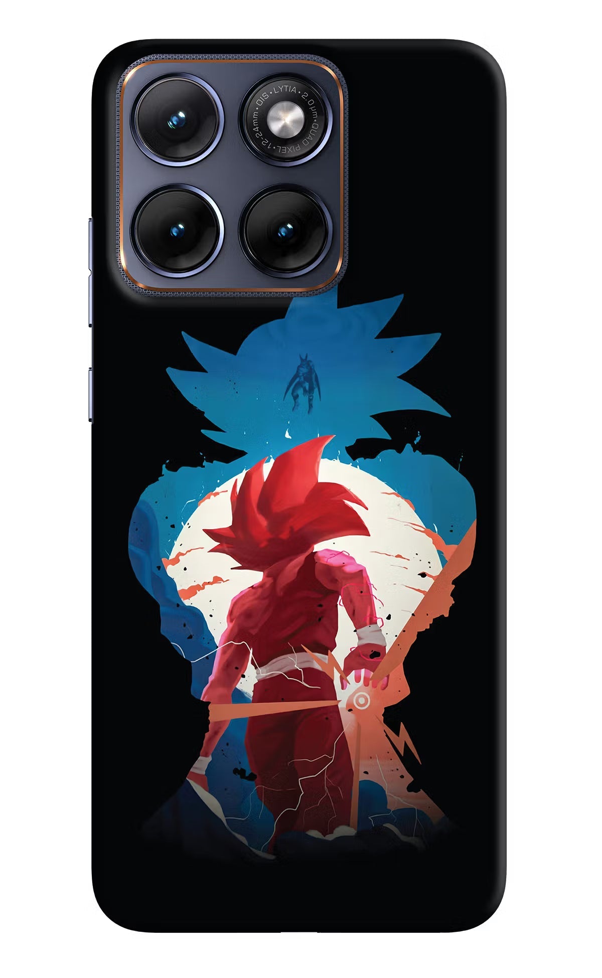 Goku Moto Edge 70 Fusion Back Cover Hard Case - Hello Swanky