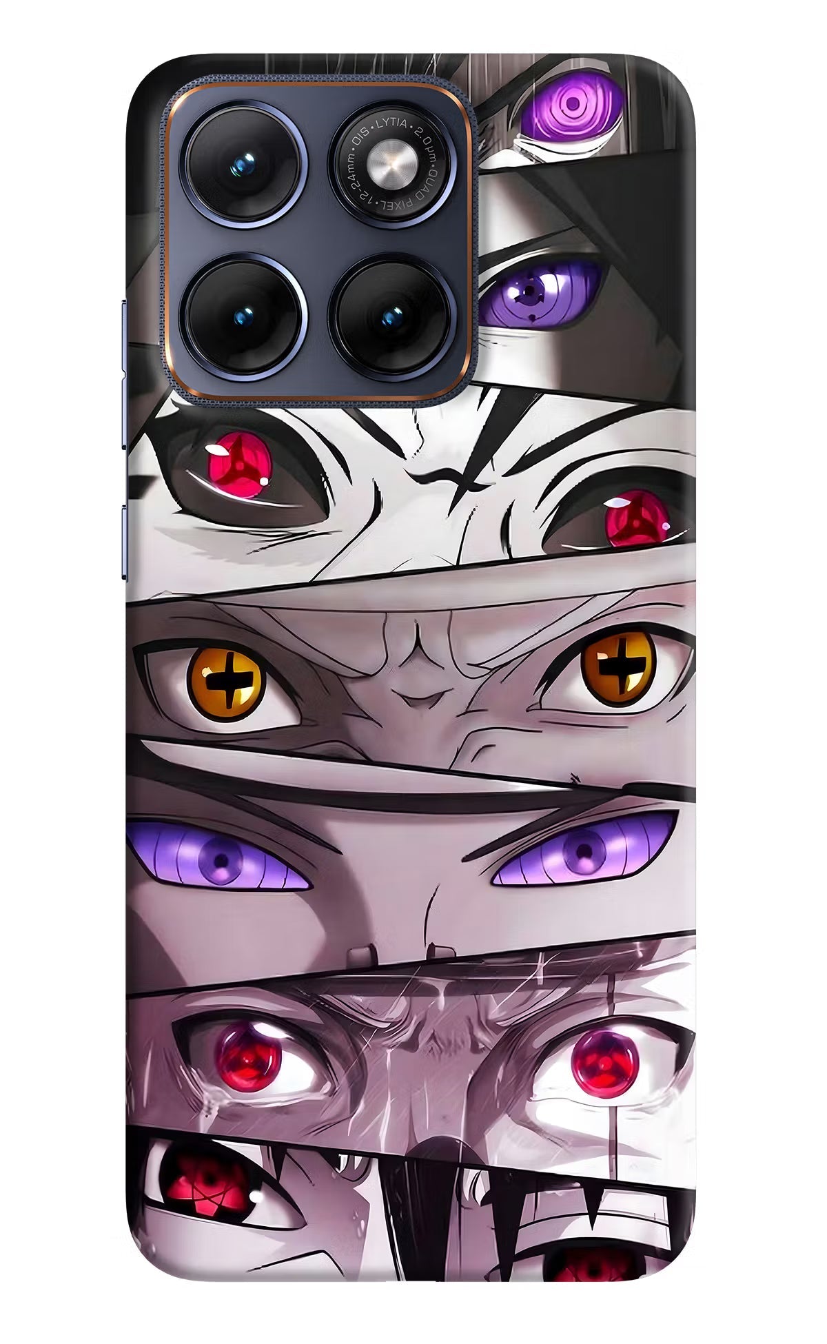 Naruto Anime Moto Edge 70 Fusion Back Cover Hard Case - Hello Swanky