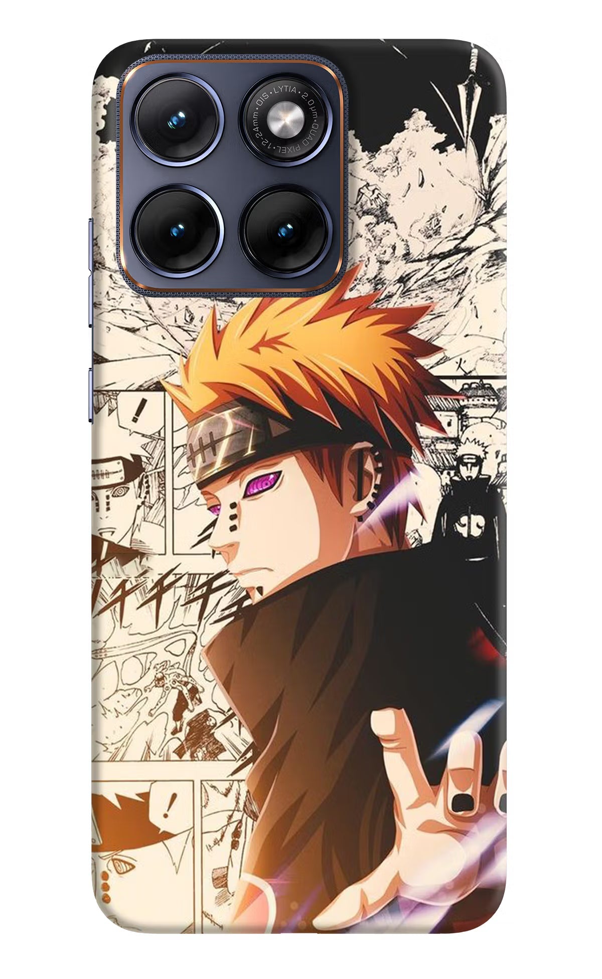 Pain Anime Moto Edge 70 Fusion Back Cover Hard Case - Hello Swanky