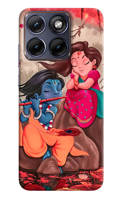 Radhe Krishna Moto Edge 70 Fusion Back Cover Hard Case - Hello Swanky