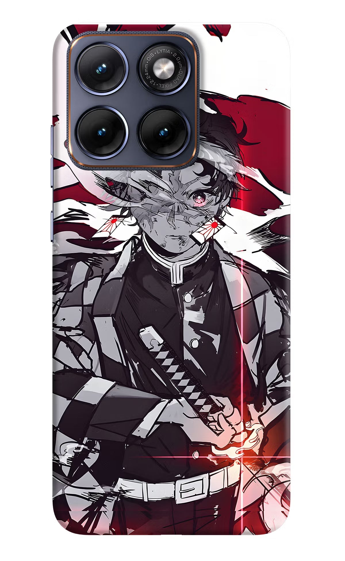 Demon Slayer Moto Edge 70 Fusion Back Cover Hard Case - Hello Swanky