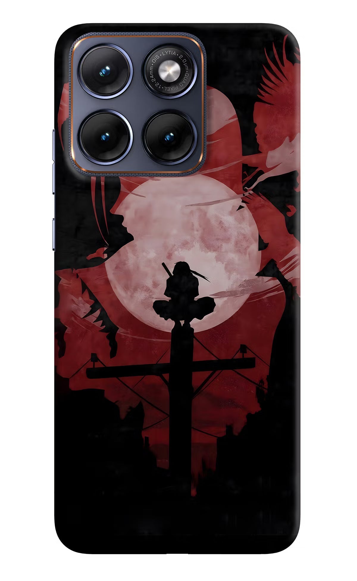 Naruto Anime Moto Edge 70 Fusion Back Cover Hard Case - Hello Swanky