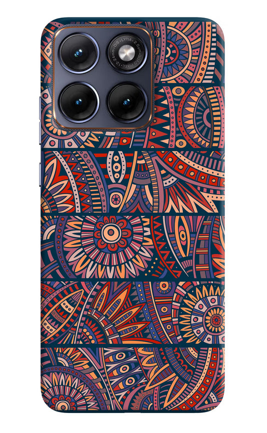African Culture Design Moto Edge 70 Fusion Back Cover Hard Case - Hello Swanky