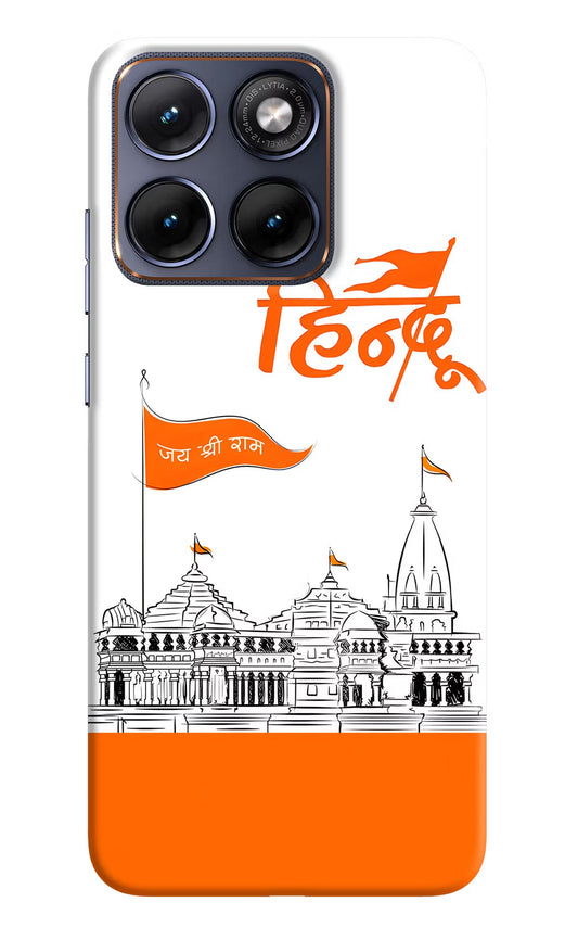 Jai Shree Ram Hindu Moto Edge 70 Fusion Back Cover Hard Case - Hello Swanky