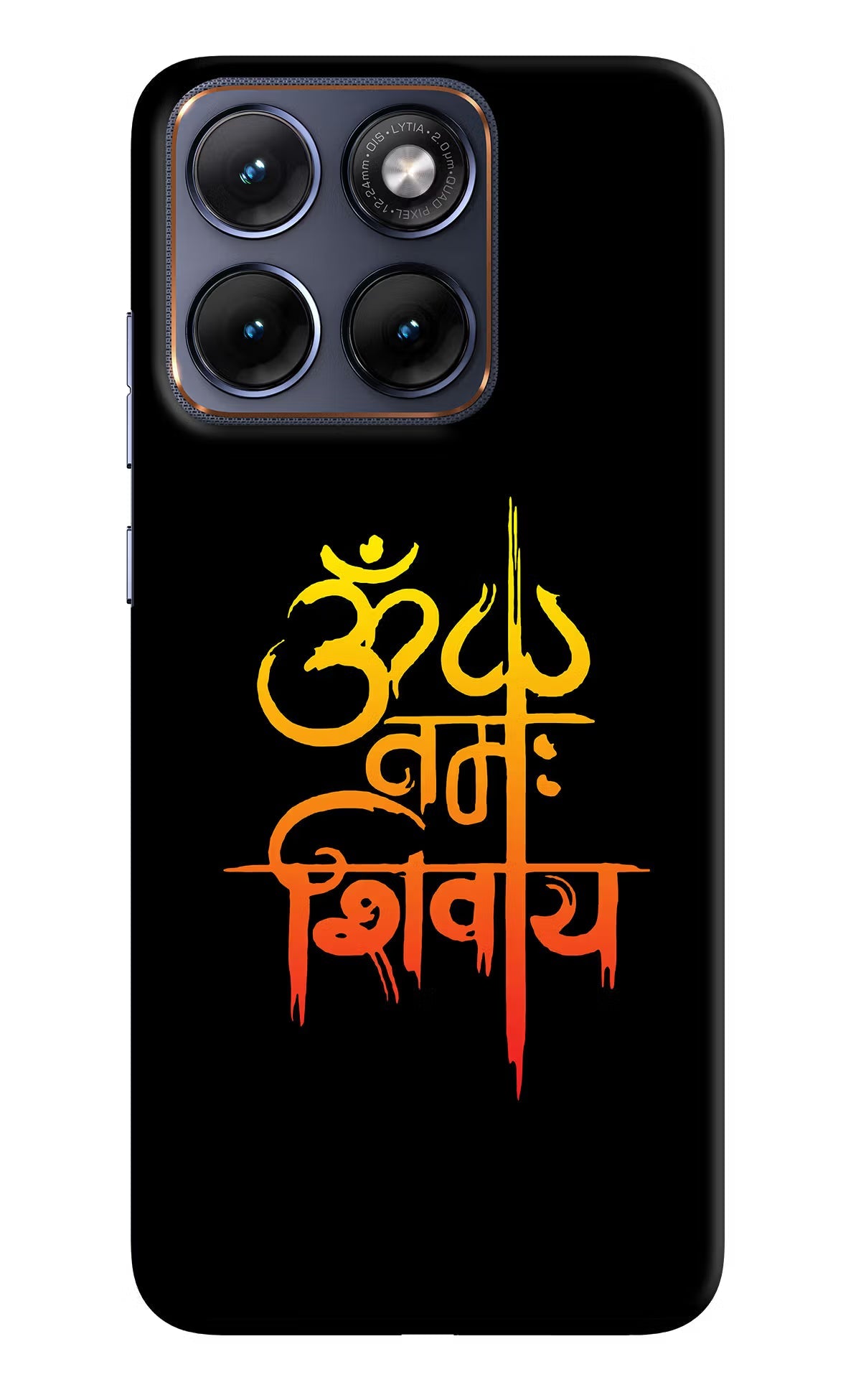 Om Namah Shivay Moto Edge 70 Fusion Back Cover Hard Case - Hello Swanky