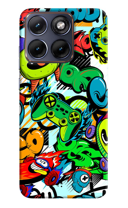 Game Doodle Moto Edge 70 Fusion Back Cover Hard Case - Hello Swanky