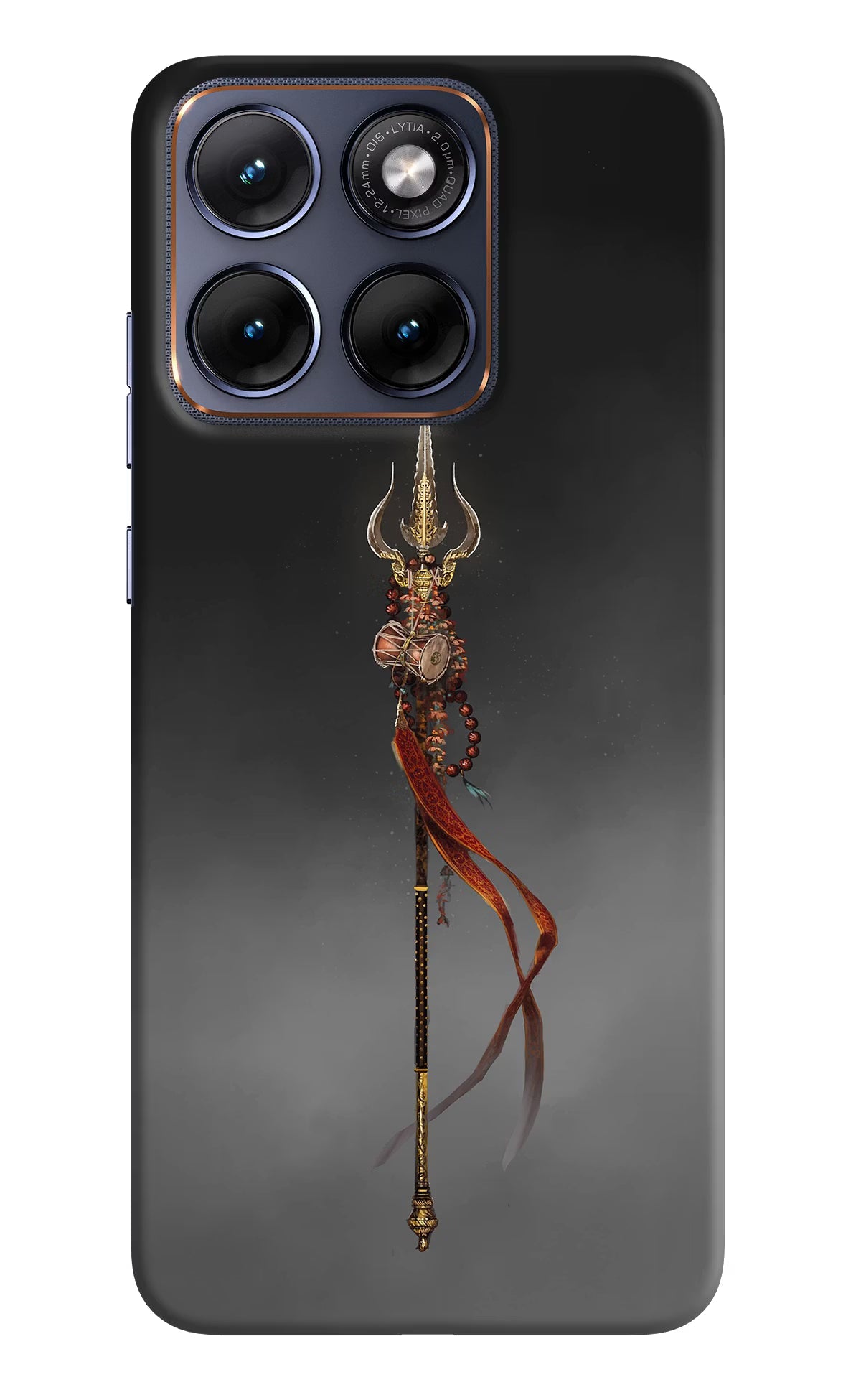 Shiv Trishul Moto Edge 70 Fusion Back Cover Hard Case - Hello Swanky