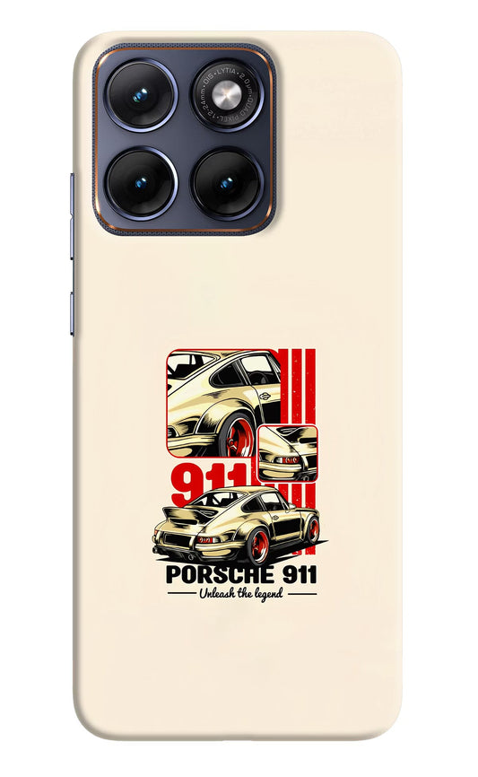 Classic Porsche 911 Moto Edge 70 Fusion Back Cover Hard Case - Hello Swanky