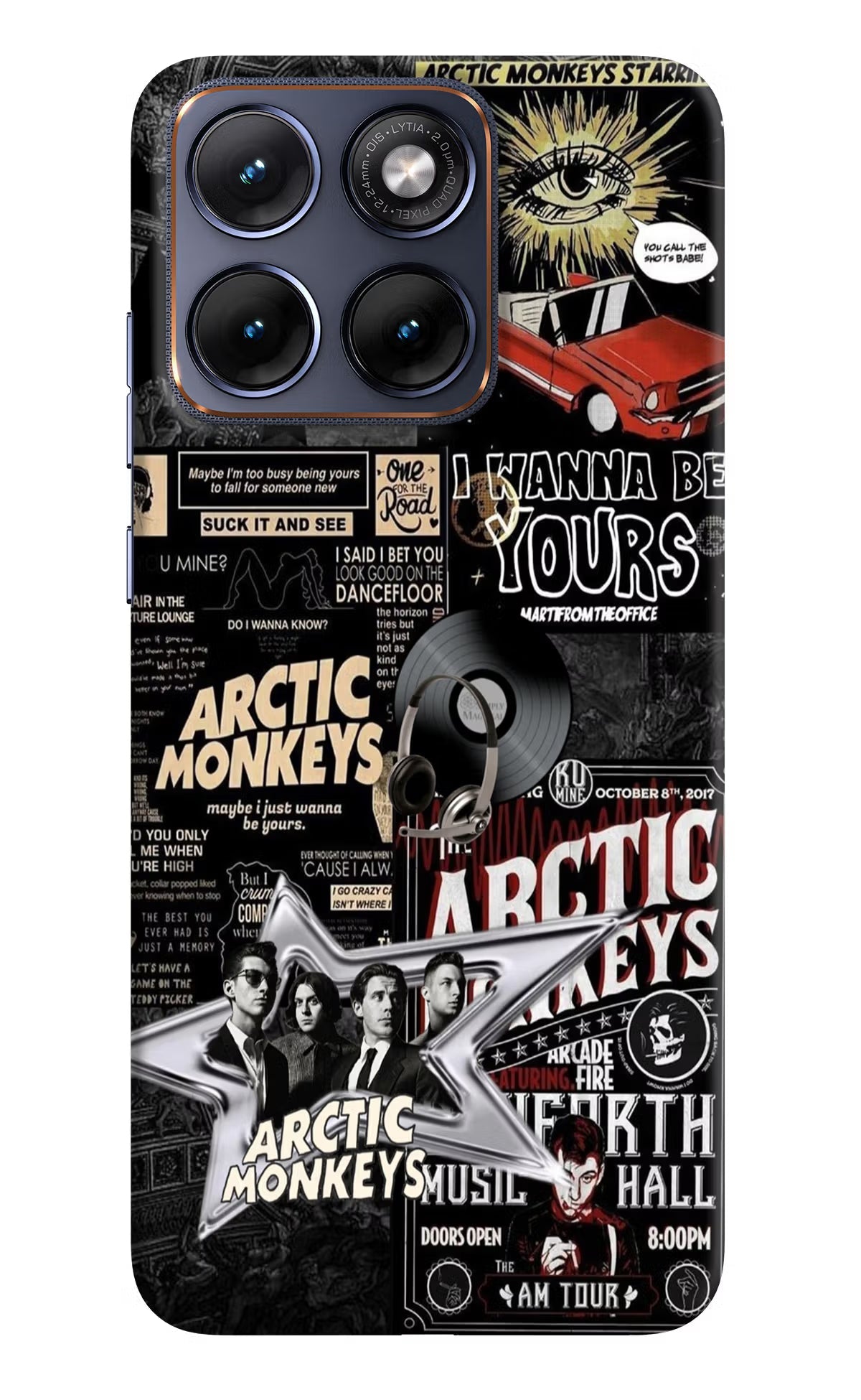 Arctic Monkeys Moto Edge 70 Fusion Back Cover Hard Case - Hello Swanky