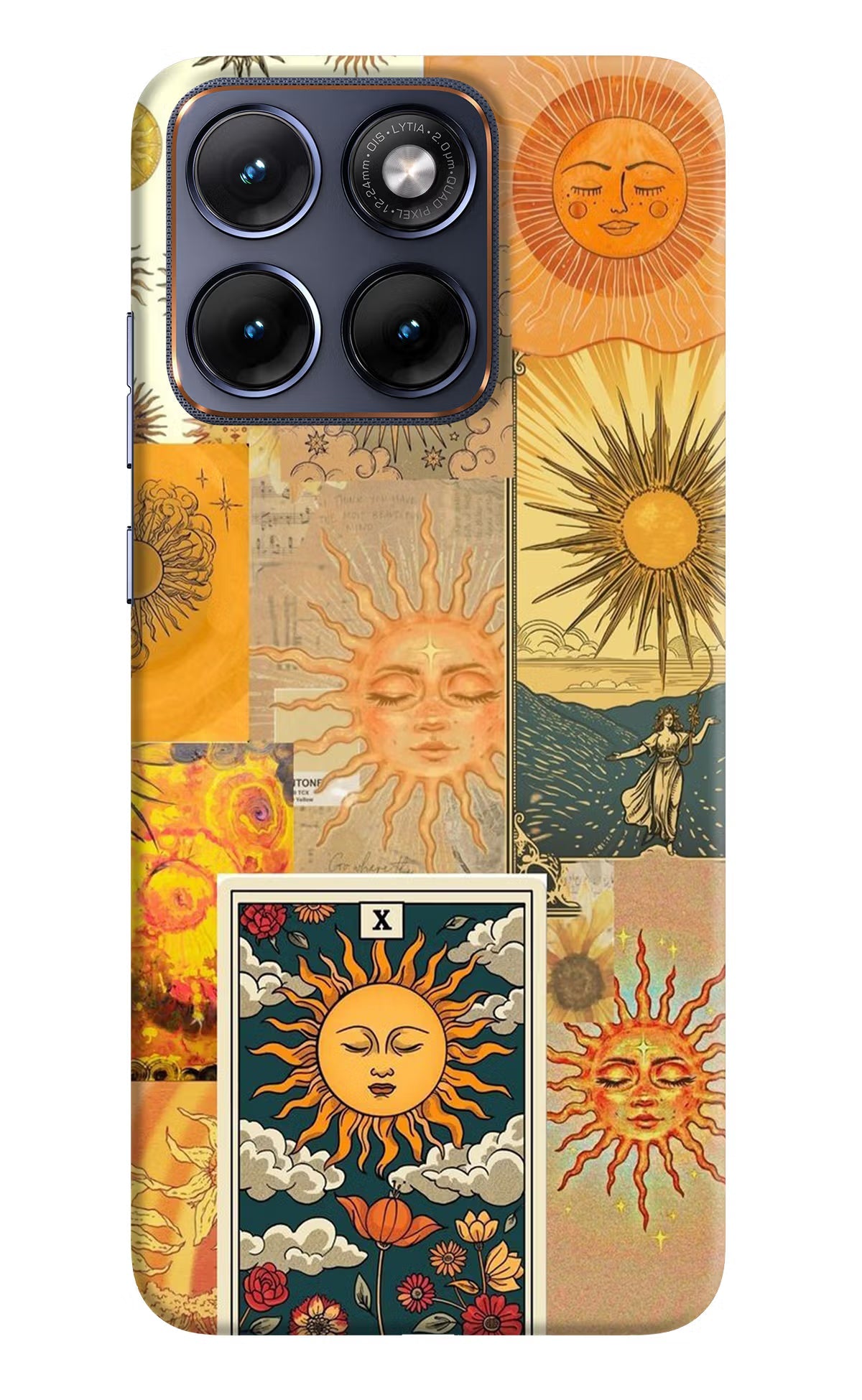 Sun Moto Edge 70 Fusion Back Cover Hard Case - Hello Swanky