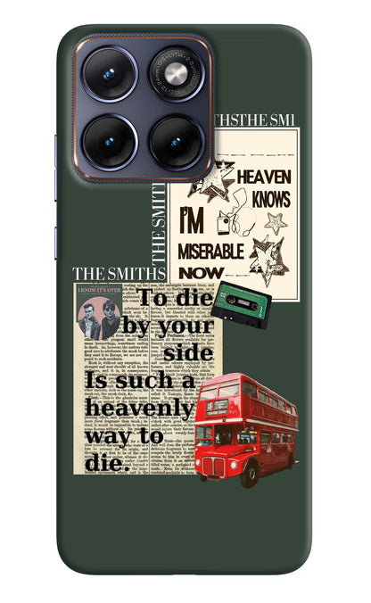 The Smiths Moto Edge 70 Fusion Back Cover Hard Case - Hello Swanky