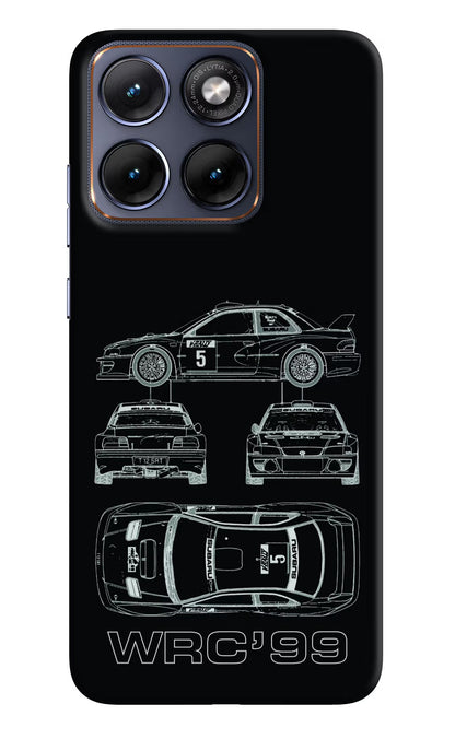 WRC'99 Moto Edge 70 Fusion Back Cover Hard Case - Hello Swanky