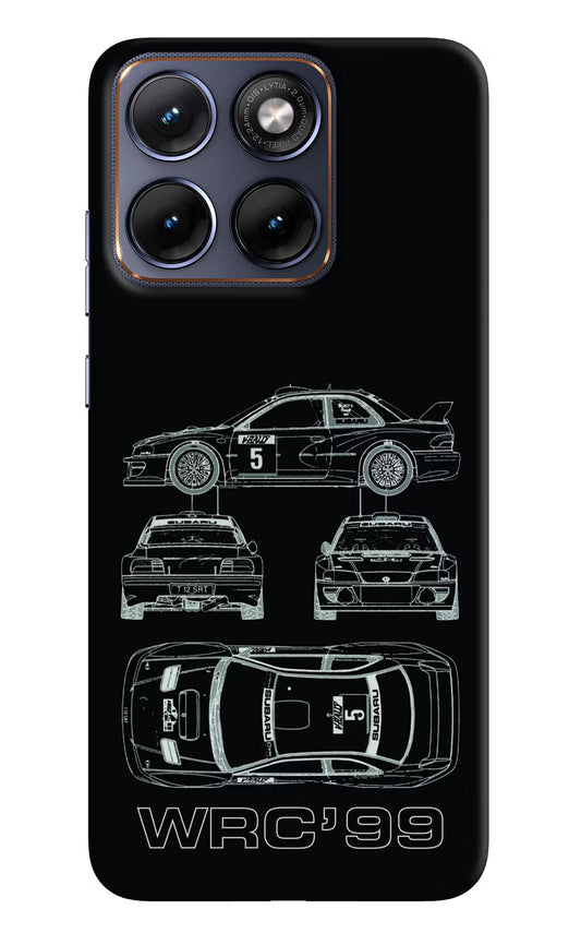 WRC'99 Moto Edge 70 Fusion Back Cover Hard Case - Hello Swanky