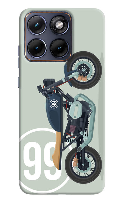 Classic Cafe Racer 99 Moto Edge 70 Fusion Back Cover Hard Case - Hello Swanky