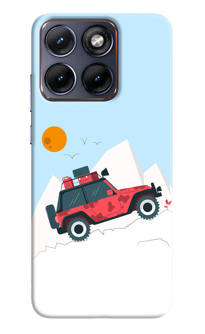 Mountain Trail Beast Moto Edge 70 Fusion Back Cover Hard Case - Hello Swanky