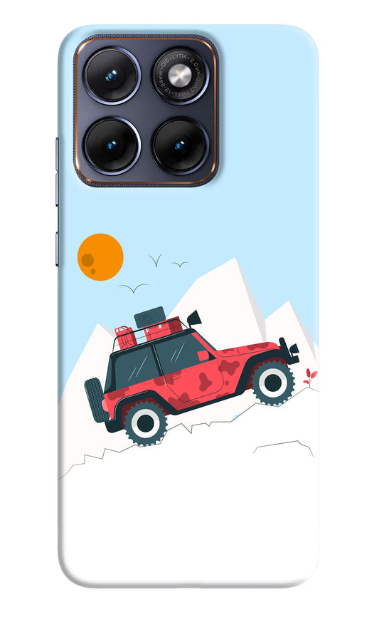 Mountain Trail Beast Moto Edge 70 Fusion Back Cover Hard Case - Hello Swanky