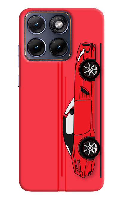 Red Velocity Moto Edge 70 Fusion Back Cover Hard Case - Hello Swanky