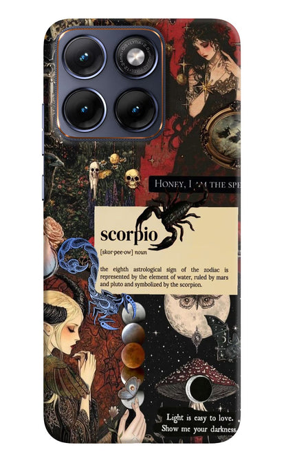 Scorpio Zodiac Moto Edge 70 Fusion Back Cover Hard Case - Hello Swanky